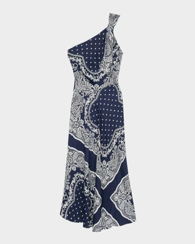Orlana Asymmetric Maxi Dress